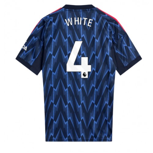 Arsenal Ben White #4 Bortatröja 2025-26 Kortärmad Arsenal Ben White #4 Bortatröja 2025-26 Kortärmad